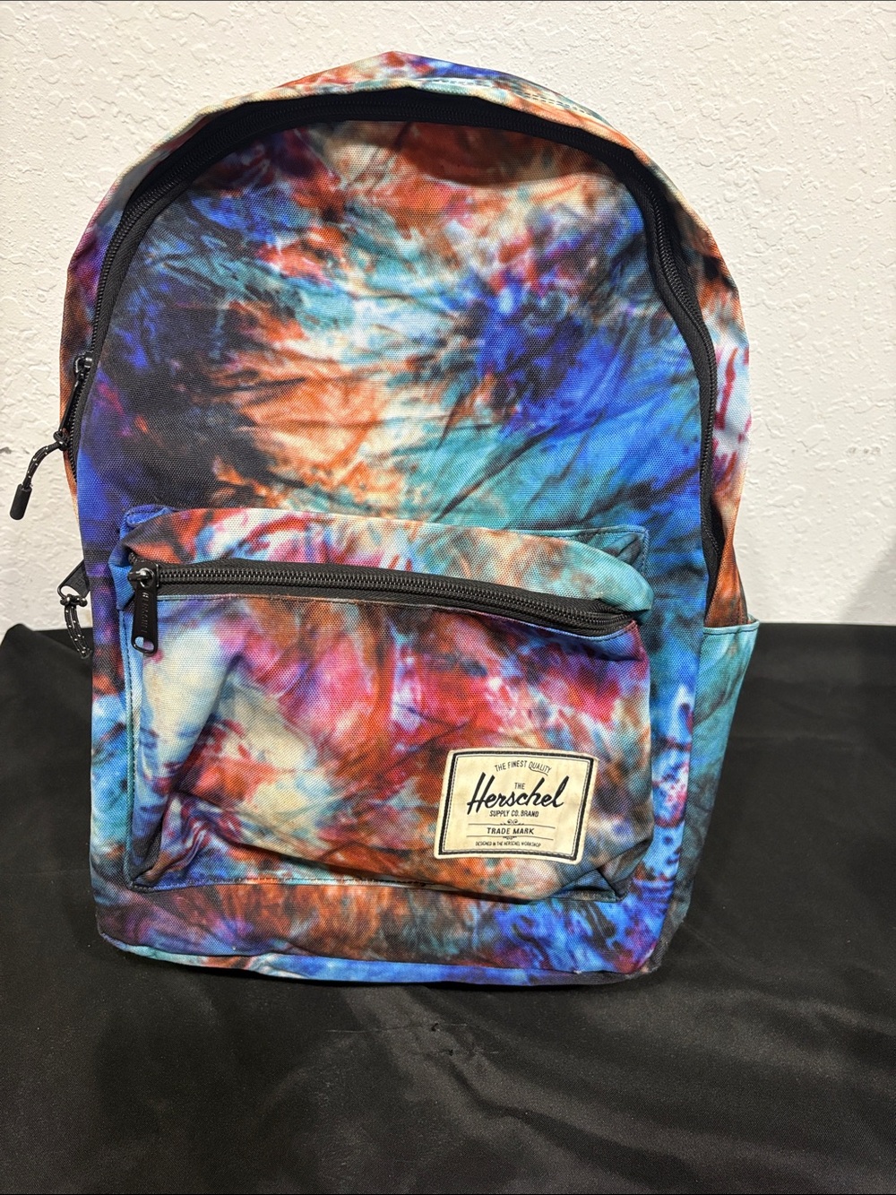 Herschel Supply Company Tie-Dye Blue Orange Multicolor Backpack